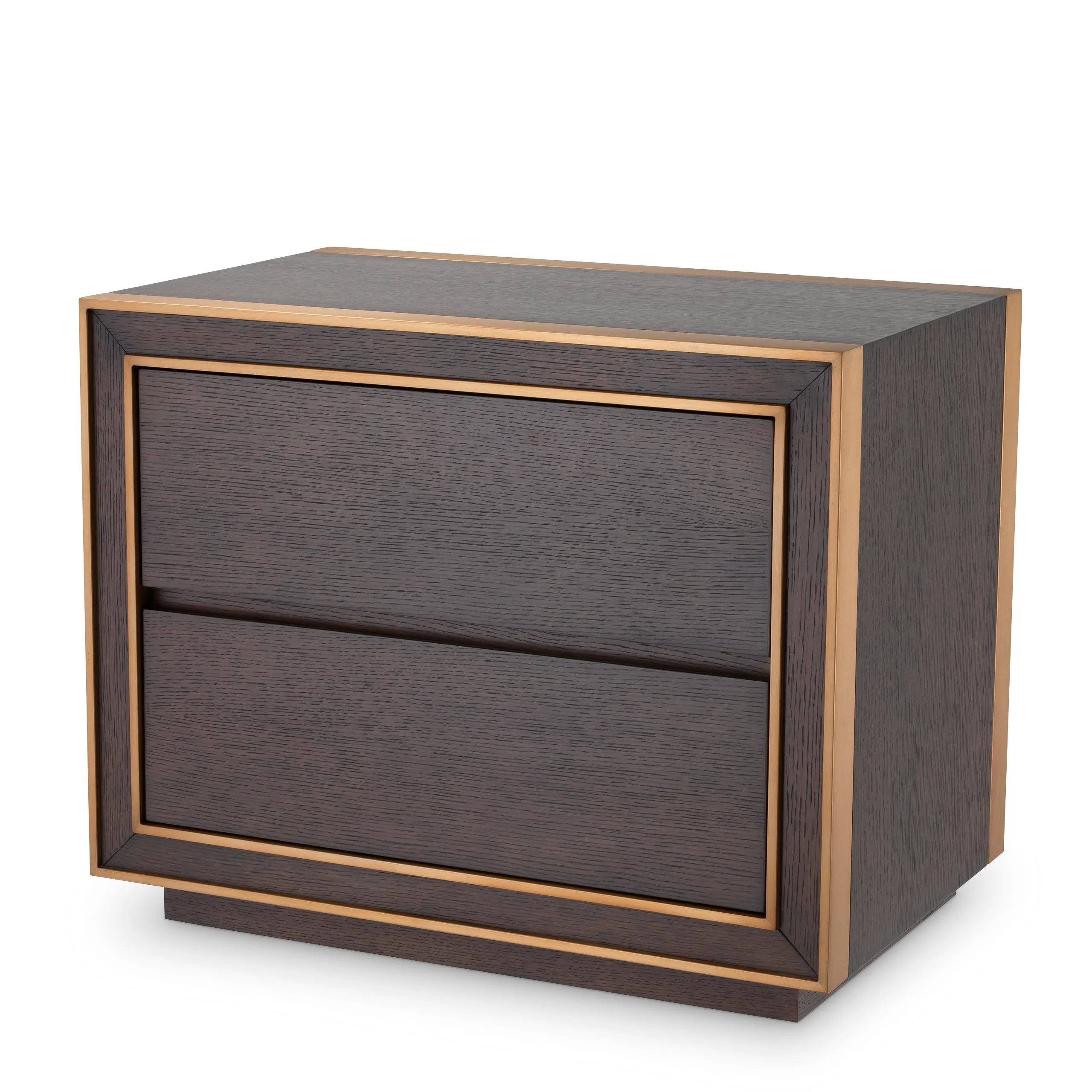 114210 - Side Table Camelot brown oak veneer