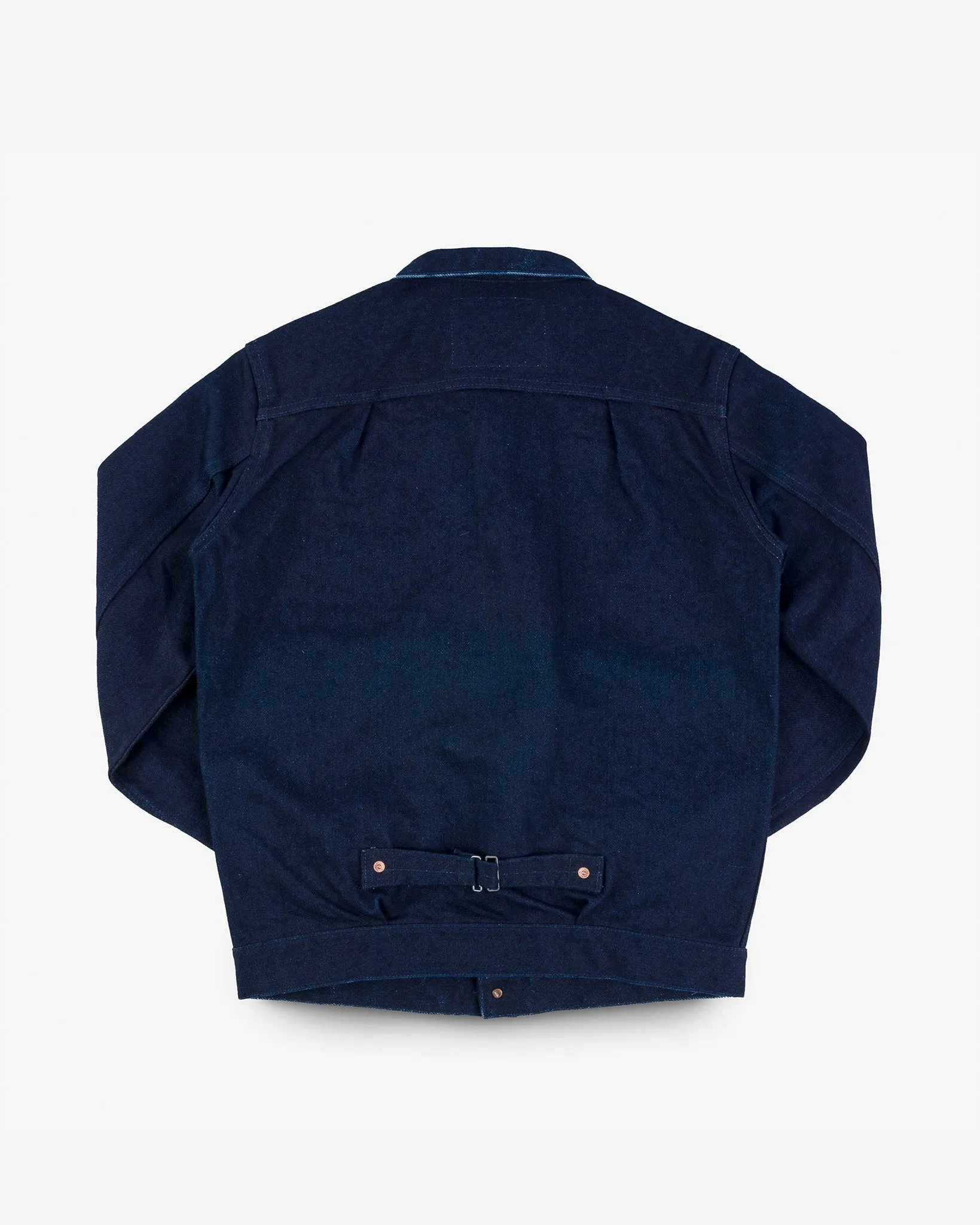 19oz Selvedge Denim Type I Jacket - Indigo/Grey