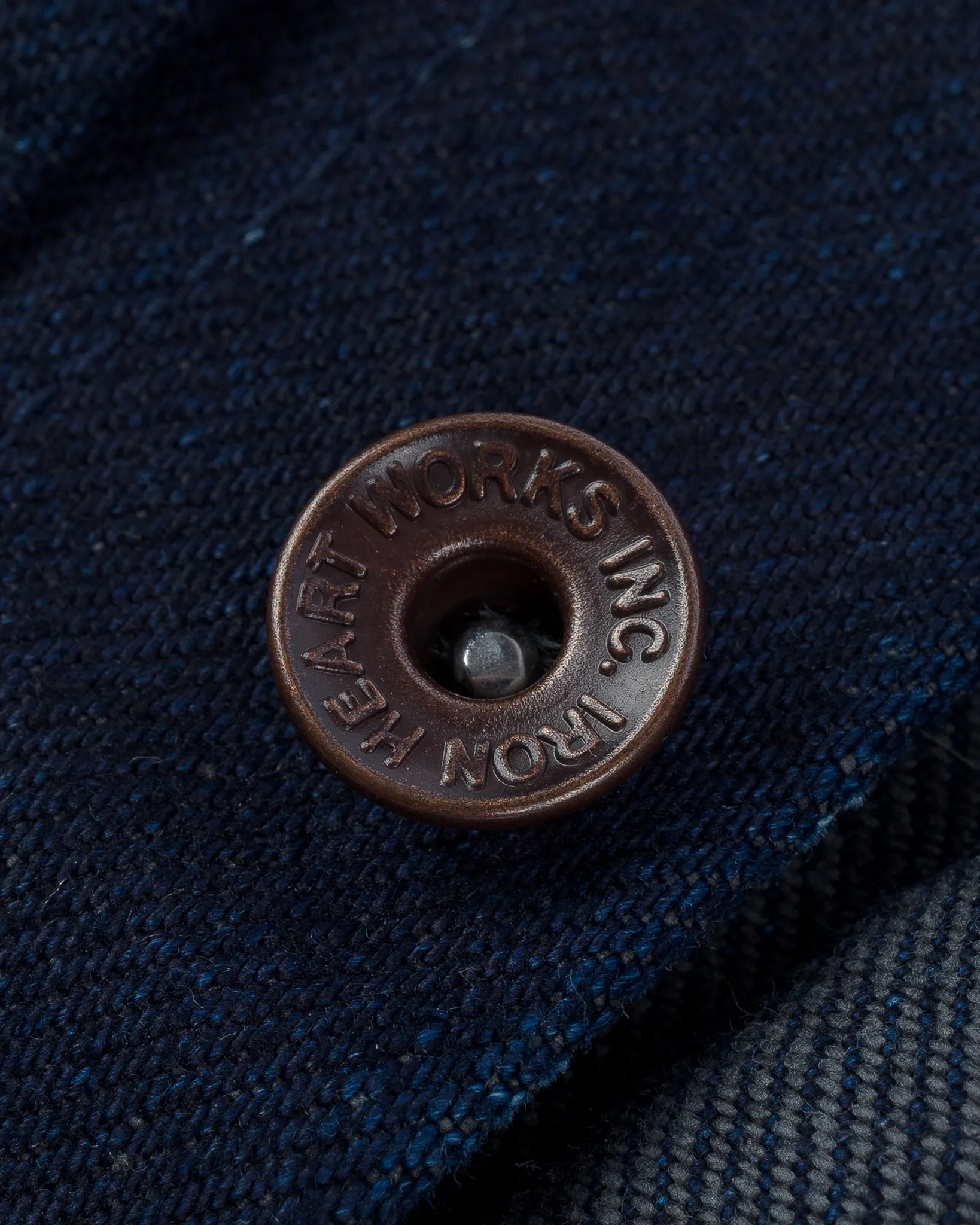 19oz Selvedge Denim Type I Jacket - Indigo/Grey