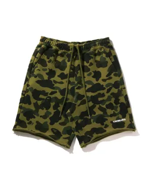 1st Camo Heavy Washed Relaxed Fit Sweat Shorts