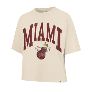 '47 Brand Miami HEAT Shale Women's Crop Top