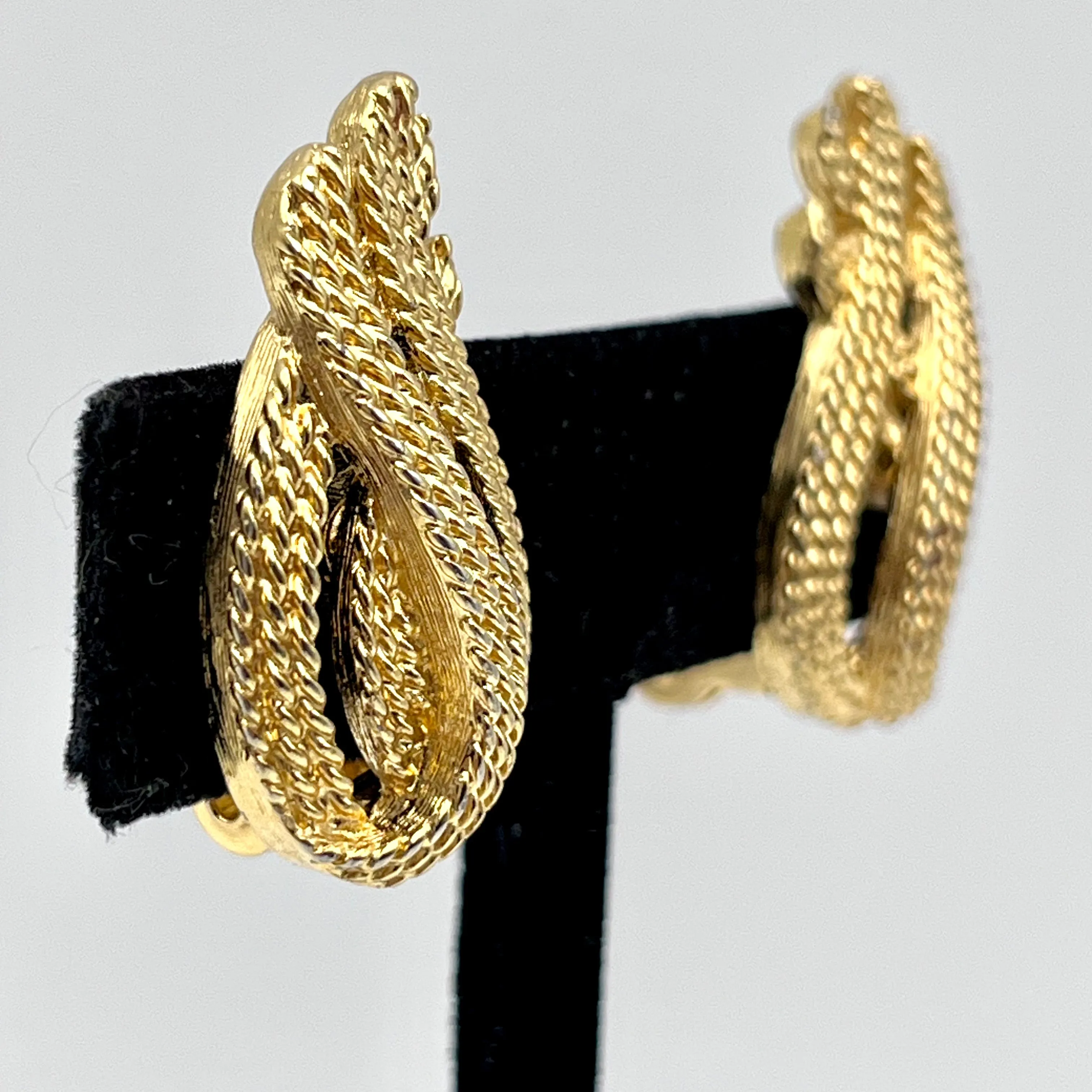 80s/90s Monet Clip Earrings