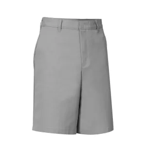 A  Boys Relaxed Fit Twill Shorts Grey (discontinuing)