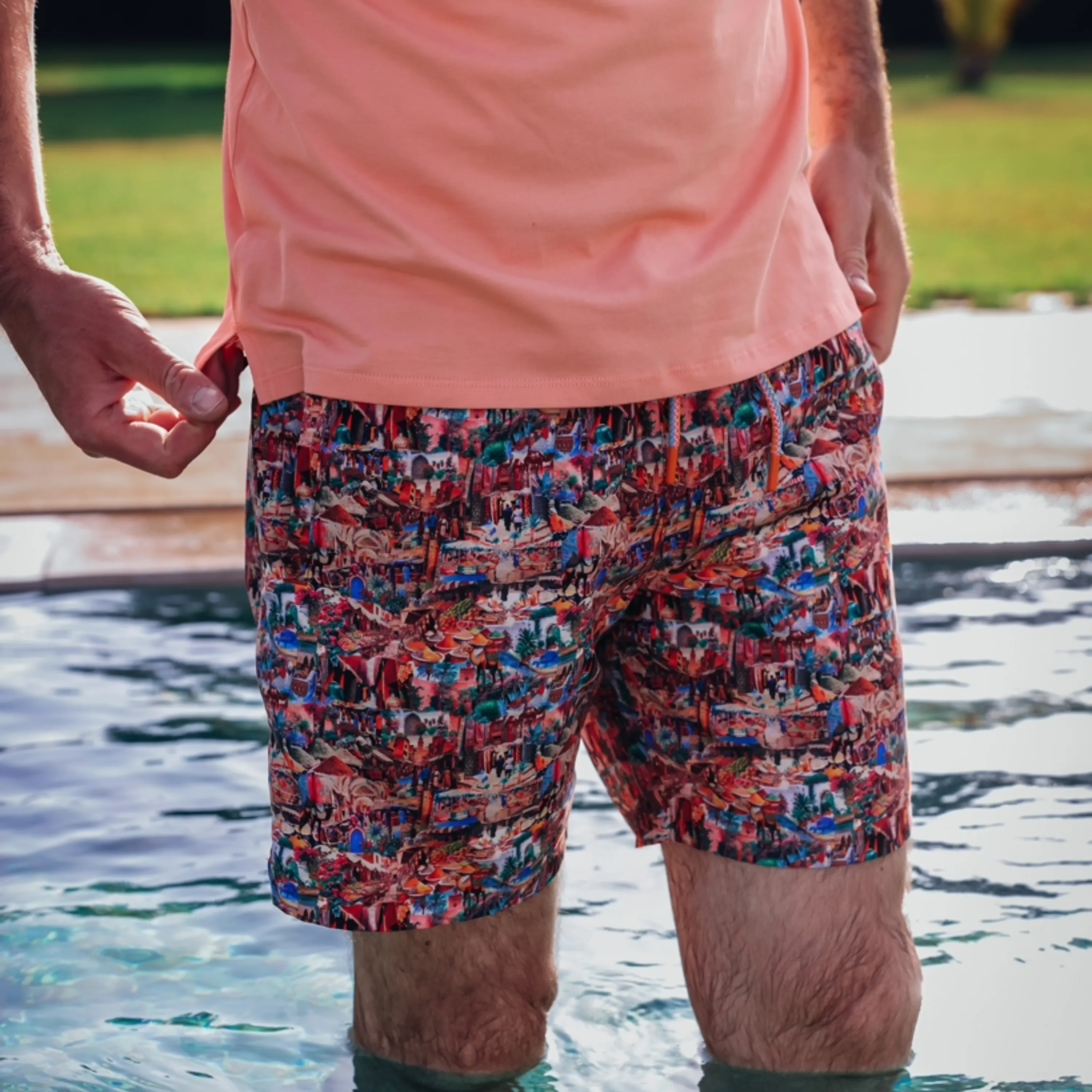 A Fish Named Fred Swim Shorts - Multi