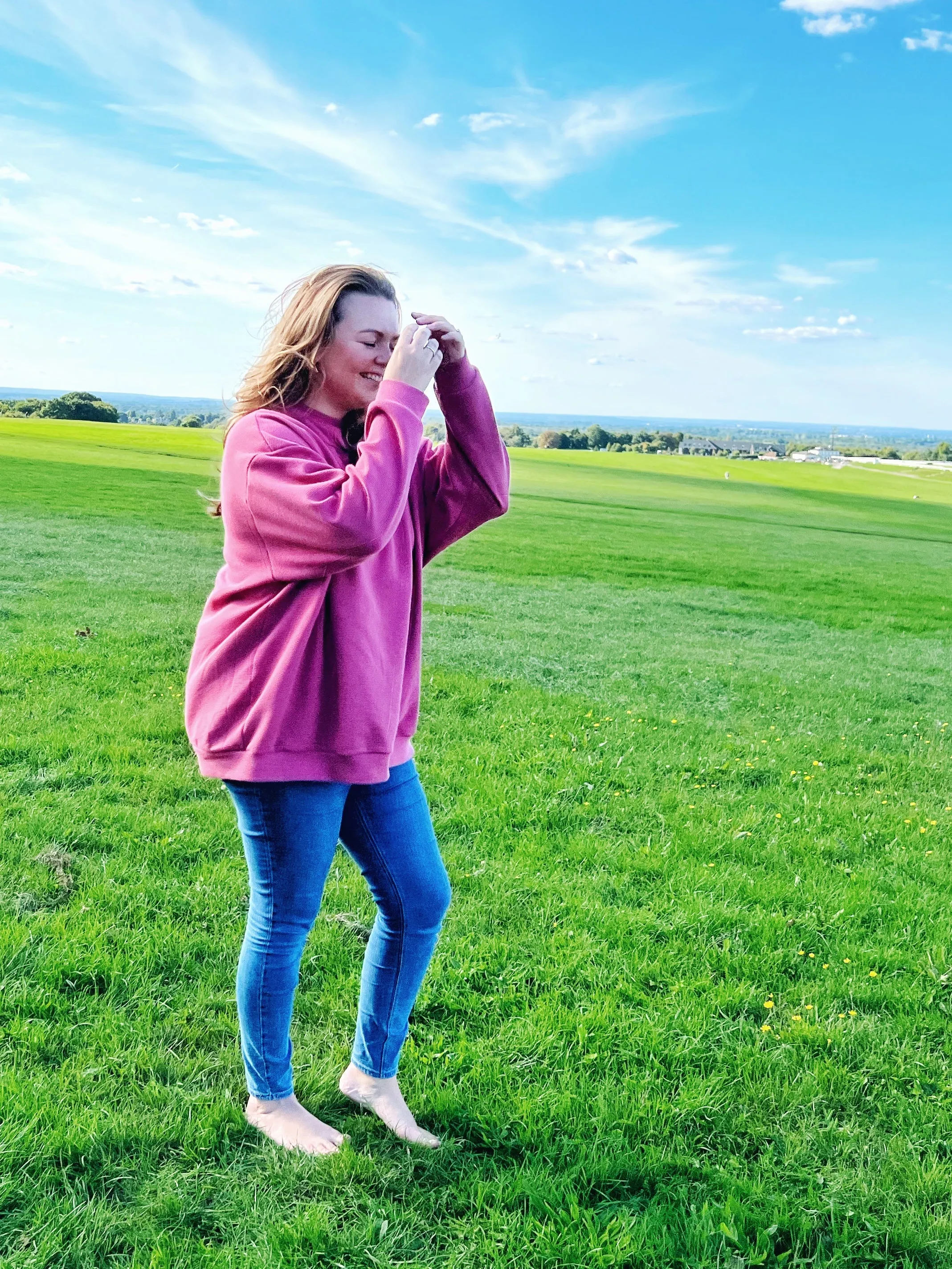 Adult Oversized Waffle Sweatshirt