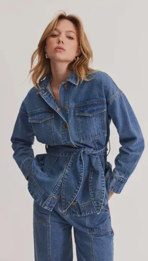 Alita Denim Shacket