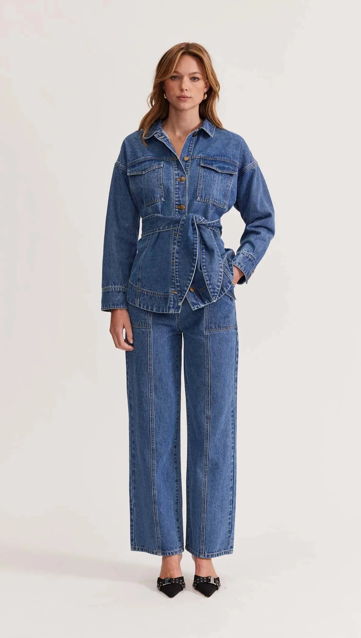 Alita Denim Shacket