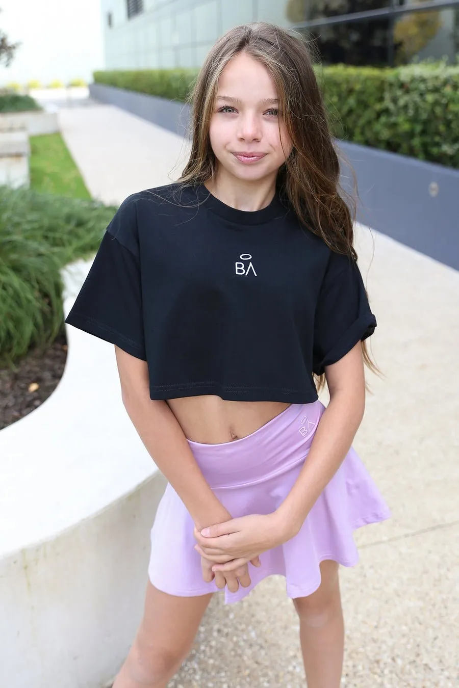 Angel Energy Cropped Tee