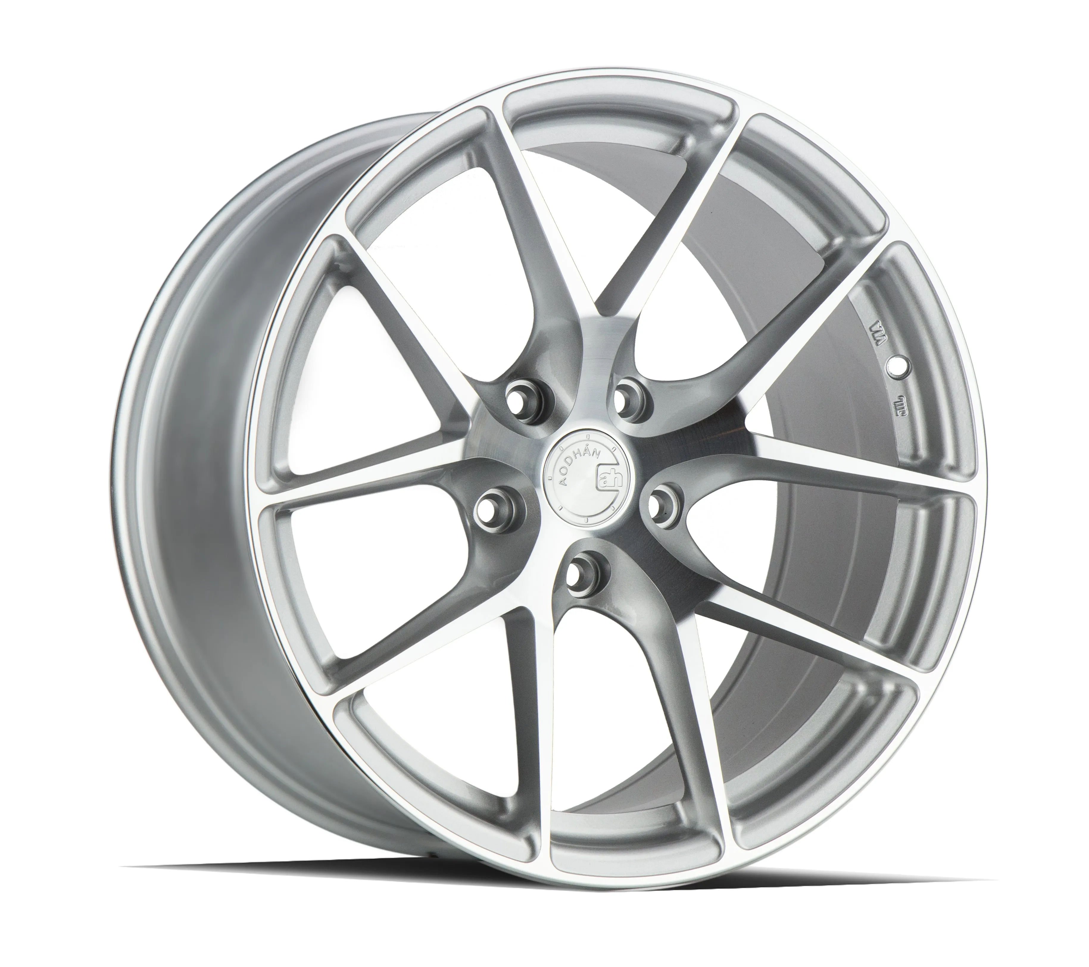 Aodhan LS007 18x9.0 5X112  30 Silver Machined Face