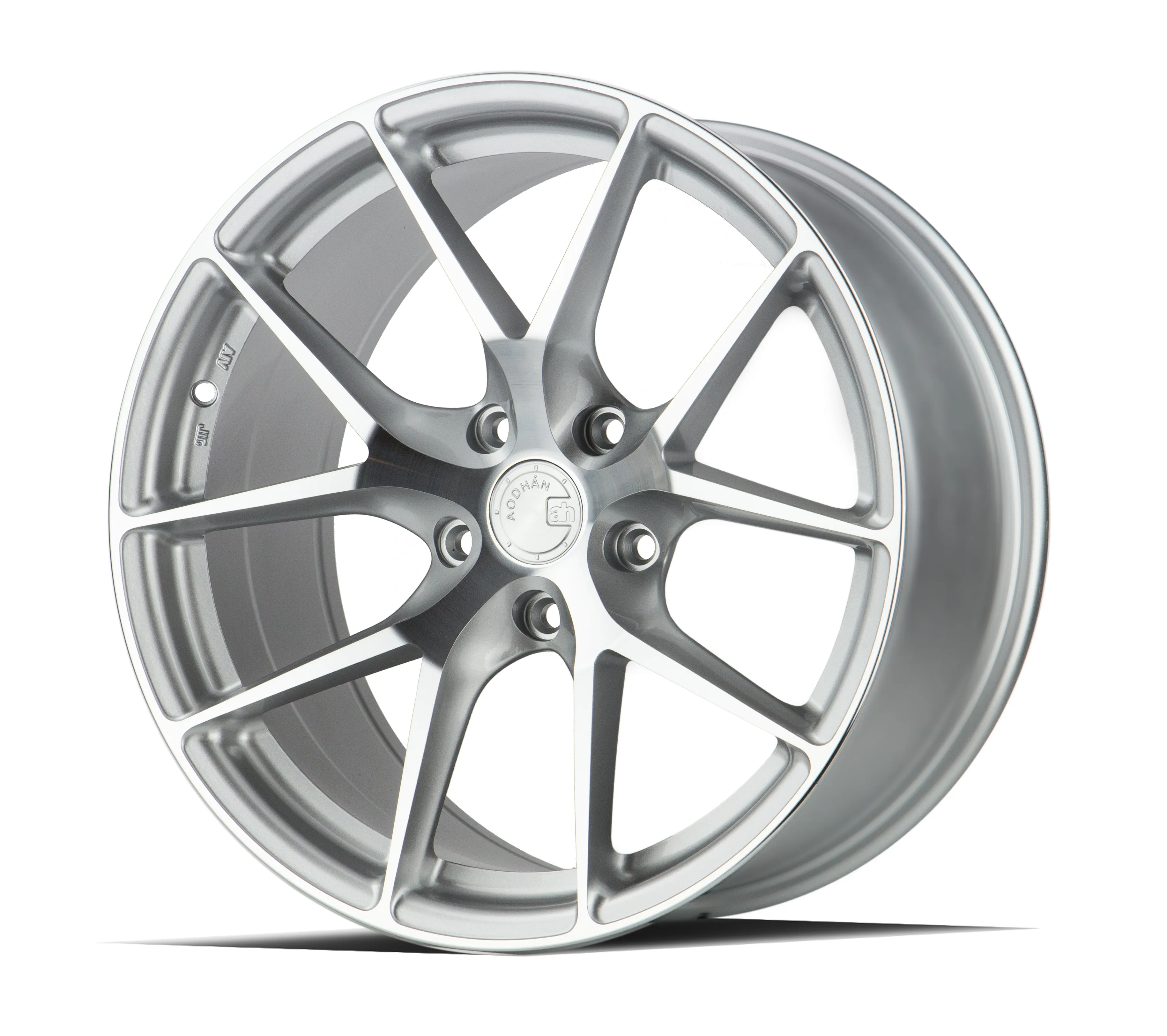 Aodhan LS007 18x9.0 5X112  30 Silver Machined Face