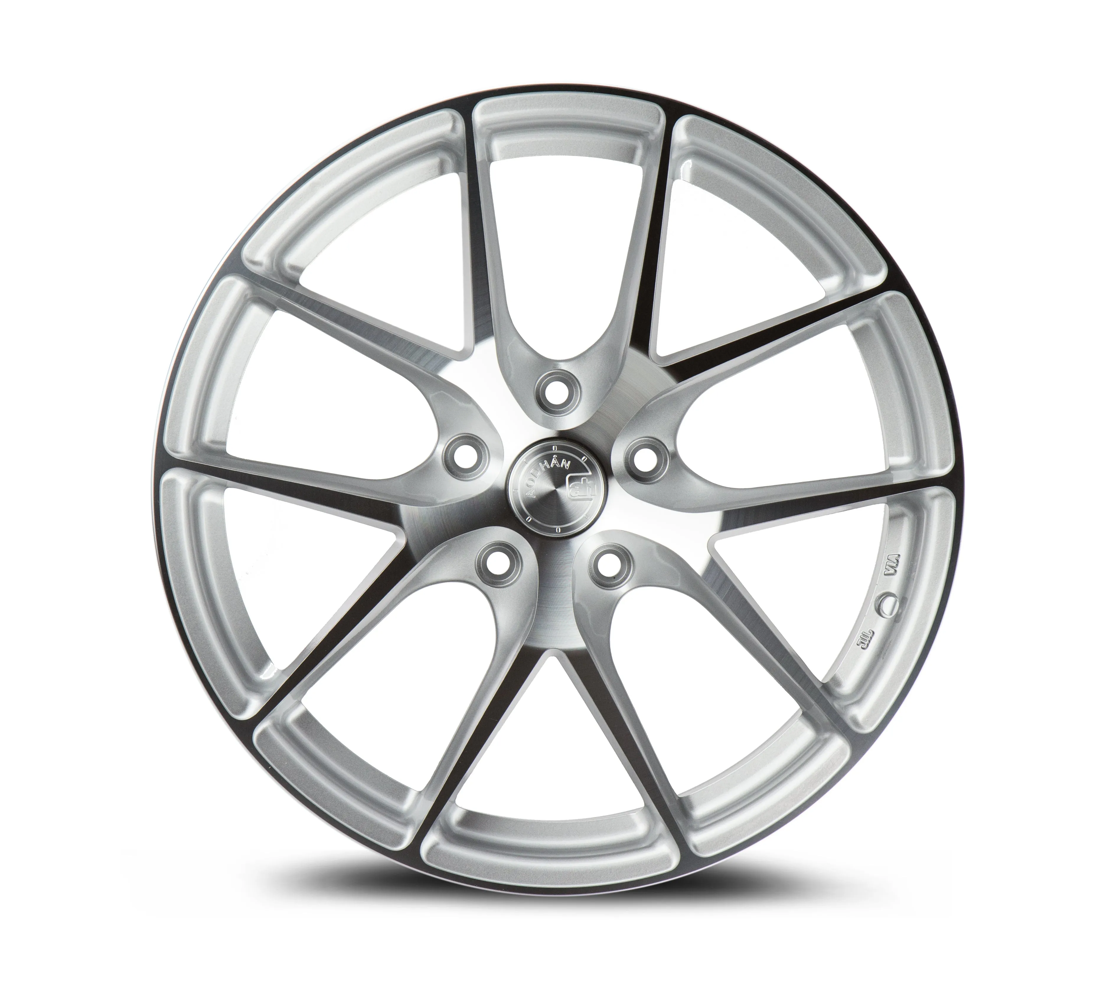 Aodhan LS007 18x9.0 5X112  30 Silver Machined Face