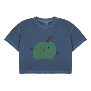 Apple Pigment Cropped Tee by Jelly Mallow