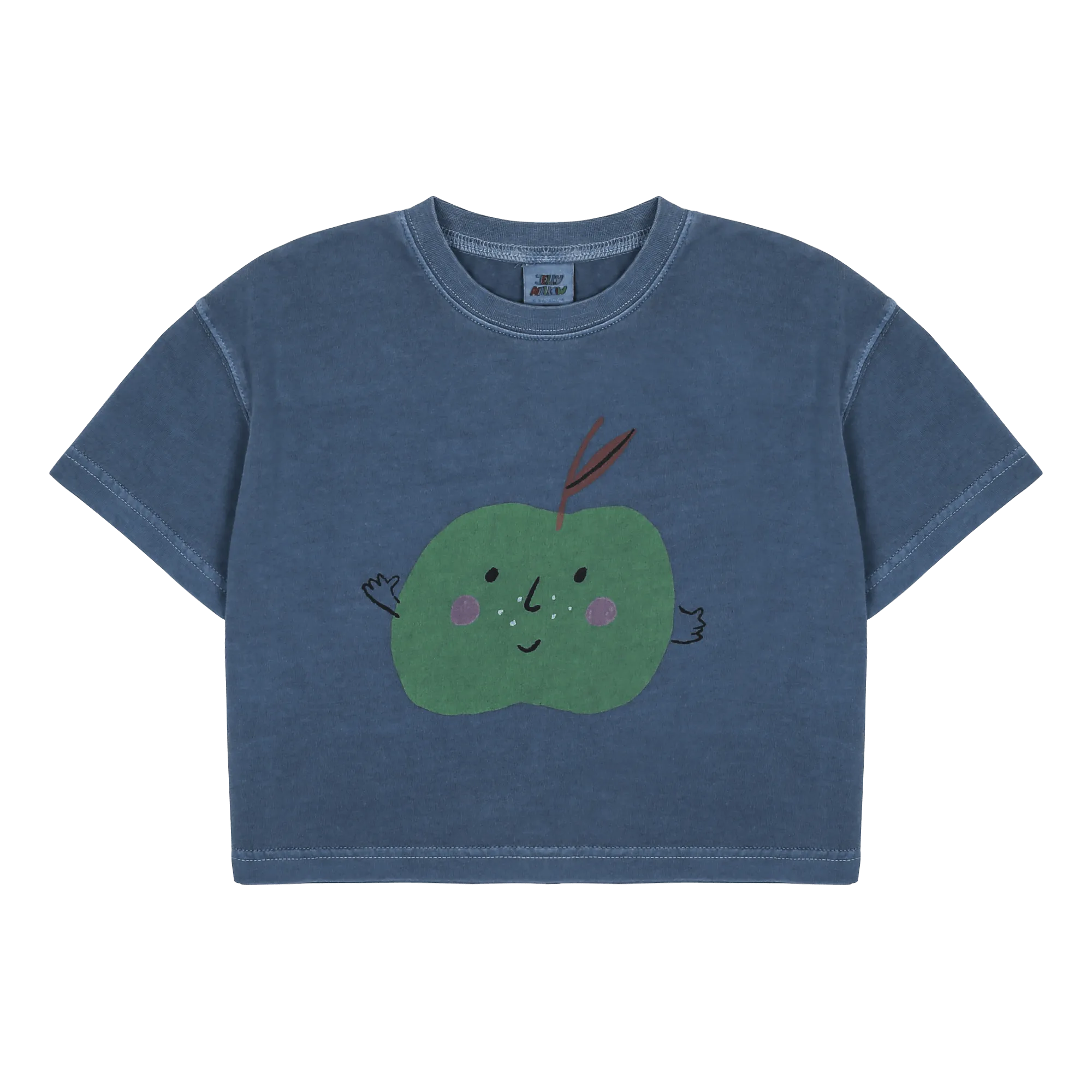 Apple Pigment Cropped Tee by Jelly Mallow