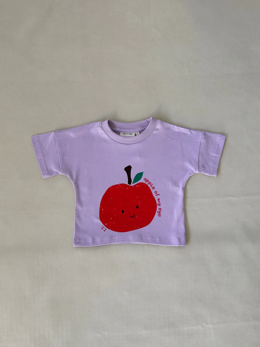 Apple Relaxed Tee - Lilac