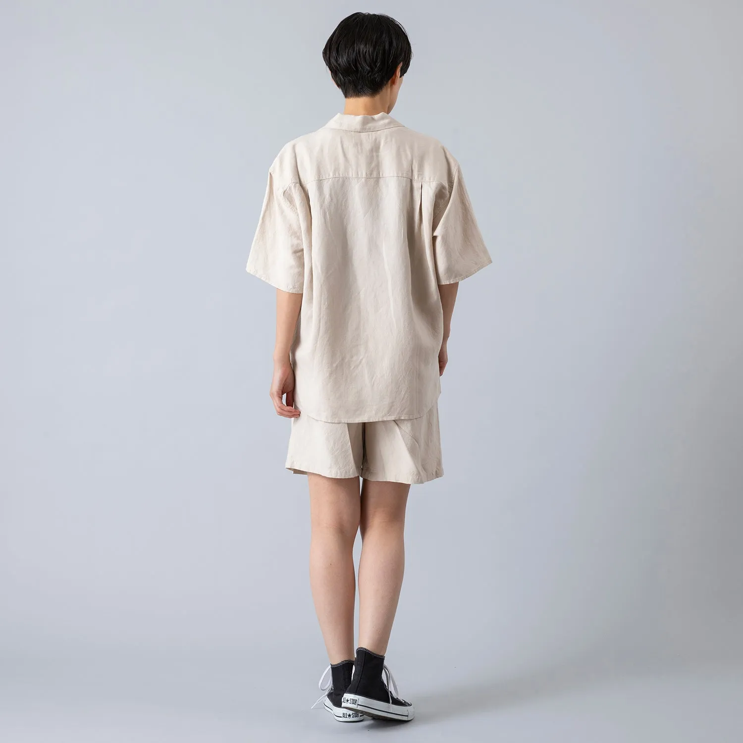 ARCH&LINE | アーチアンドライン　LINEN/RAYON NEUTRAL SHORTS