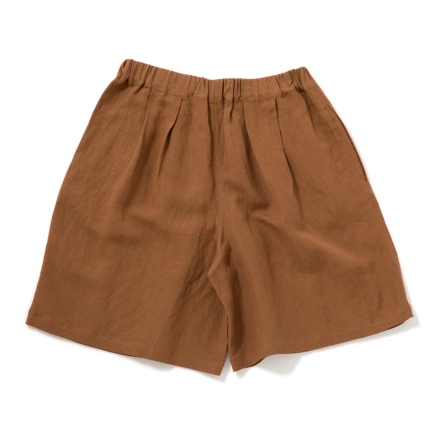 ARCH&LINE | アーチアンドライン　LINEN/RAYON NEUTRAL SHORTS