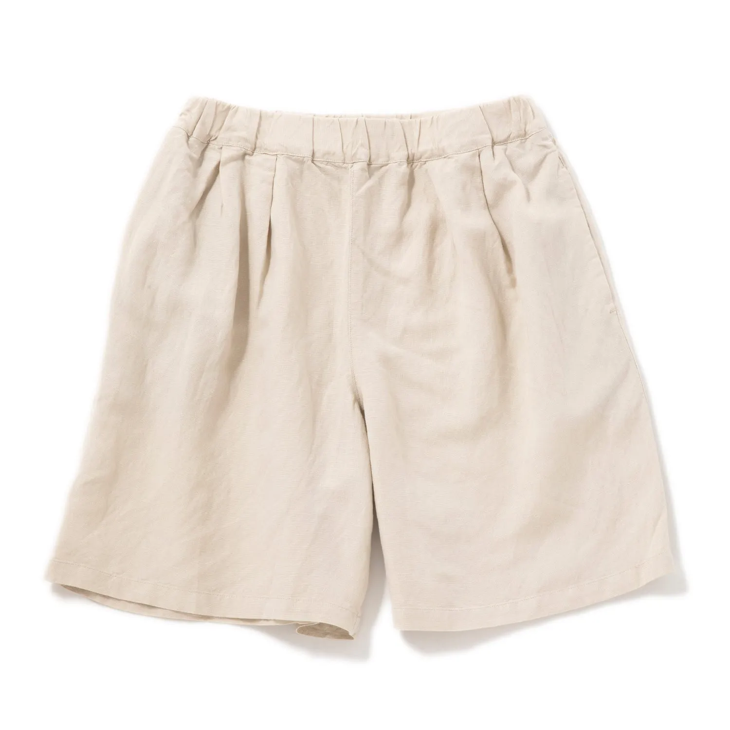 ARCH&LINE | アーチアンドライン　LINEN/RAYON NEUTRAL SHORTS