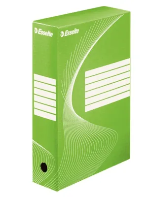 Archiváló doboz ESSELTE Boxy (8cm) zöld  128414