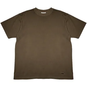 BASES - Vintage Dyed Tee - OLIVE