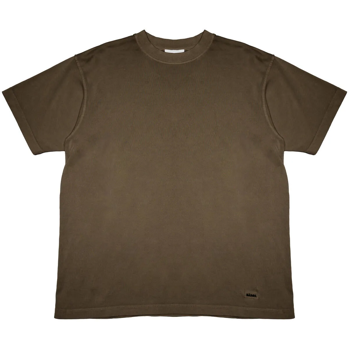 BASES - Vintage Dyed Tee - OLIVE