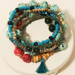 Beaded Bracelet Set