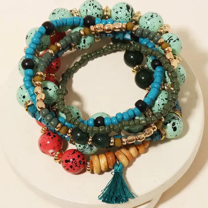 Beaded Bracelet Set