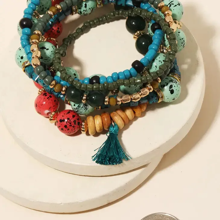 Beaded Bracelet Set