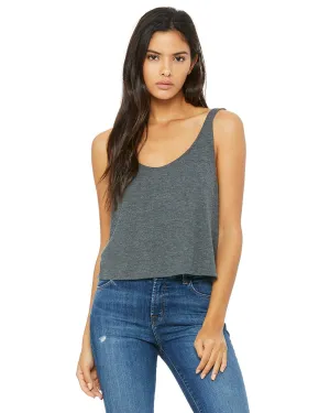 Bella Canvas Ladies Boxy Tank | Drk Grey Heather