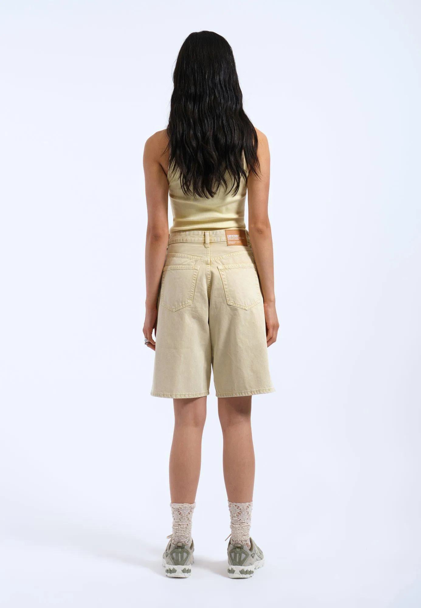 Bella Shorts - Buff Yellow