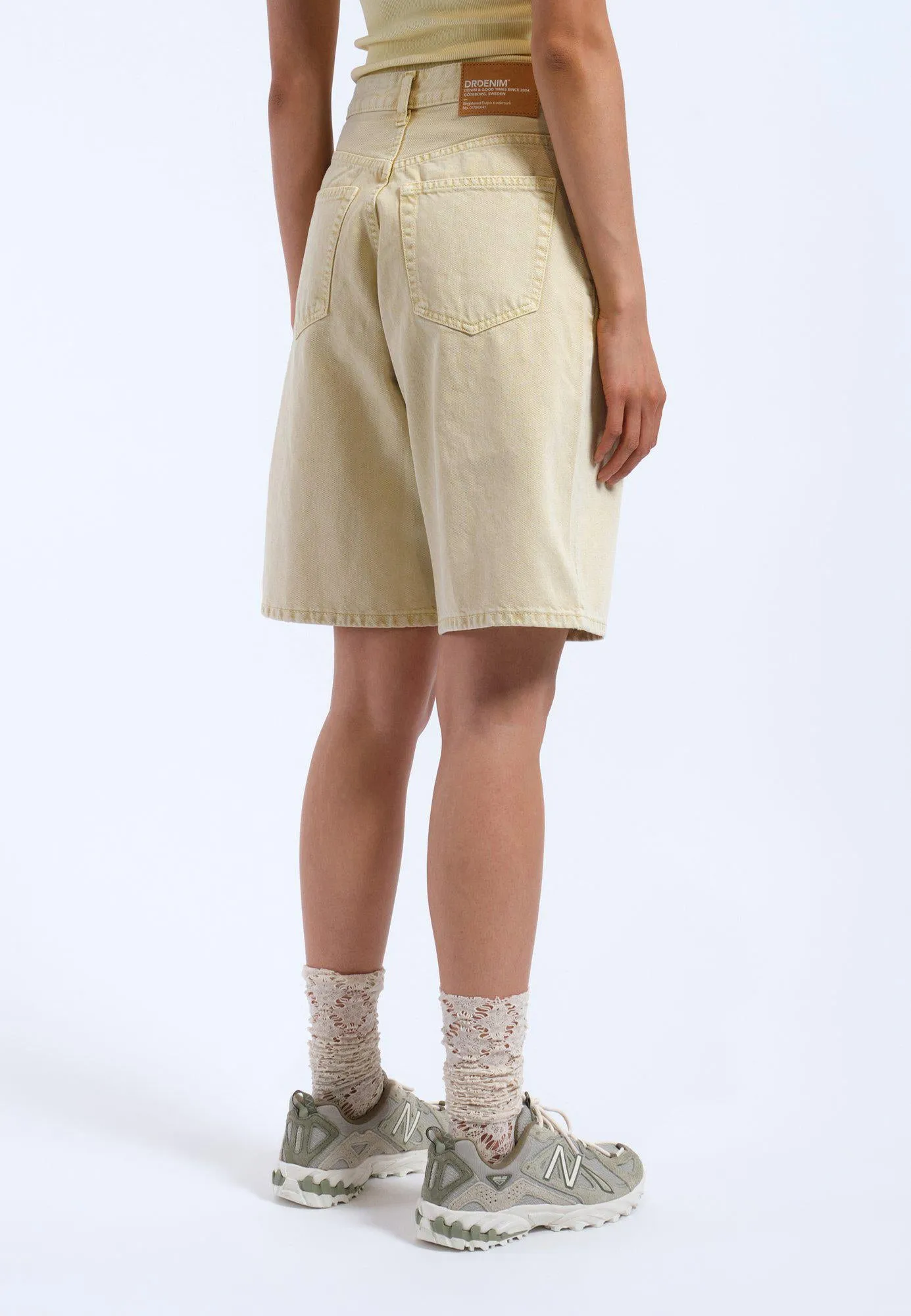 Bella Shorts - Buff Yellow