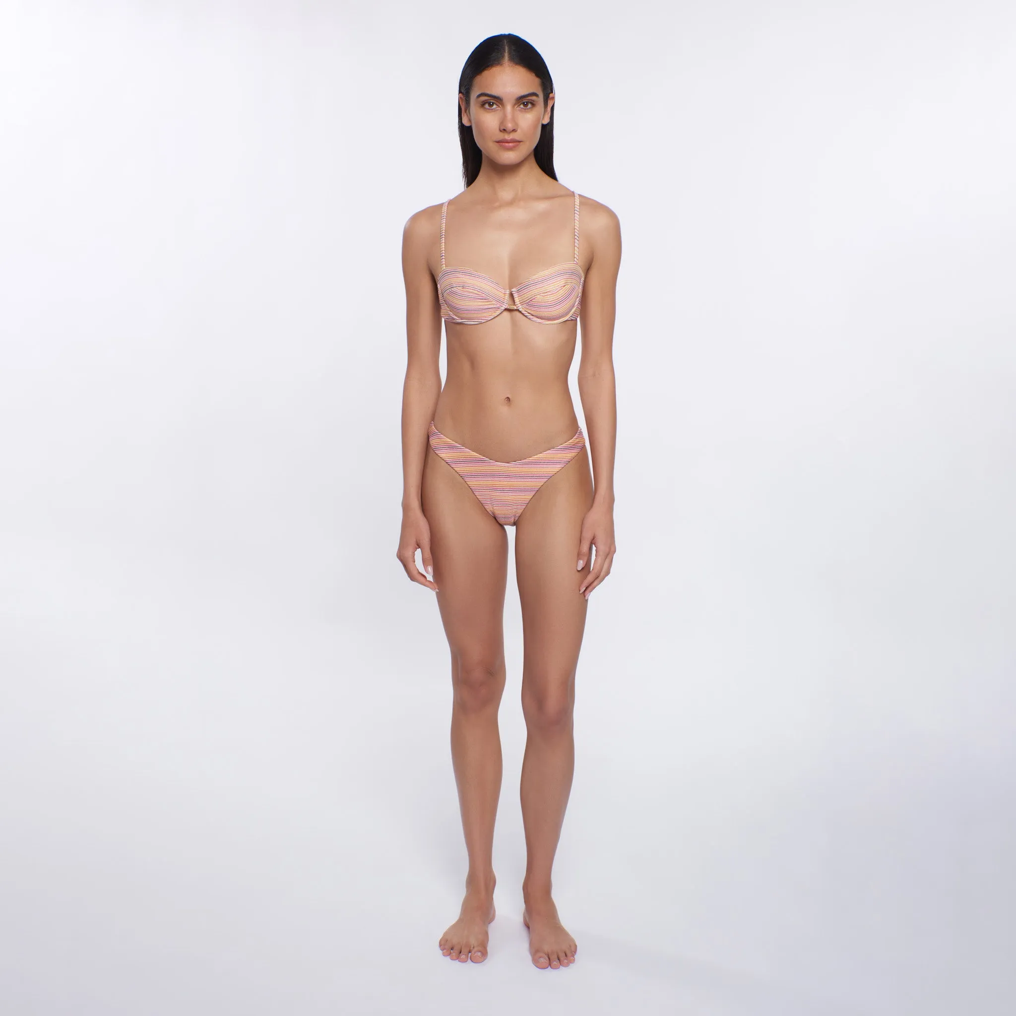 Bella Textured Bikini Bottom