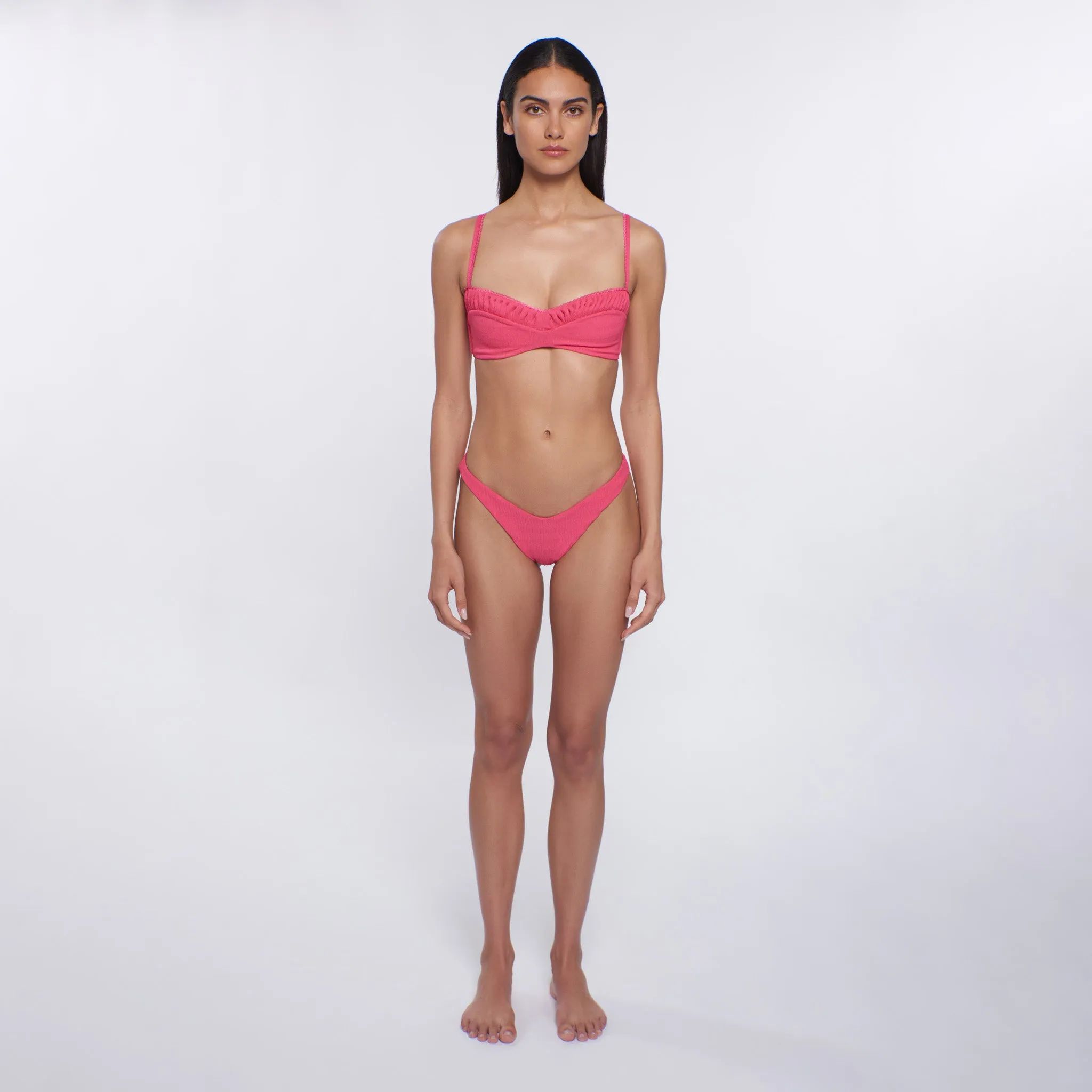Bella Textured Bikini Bottom