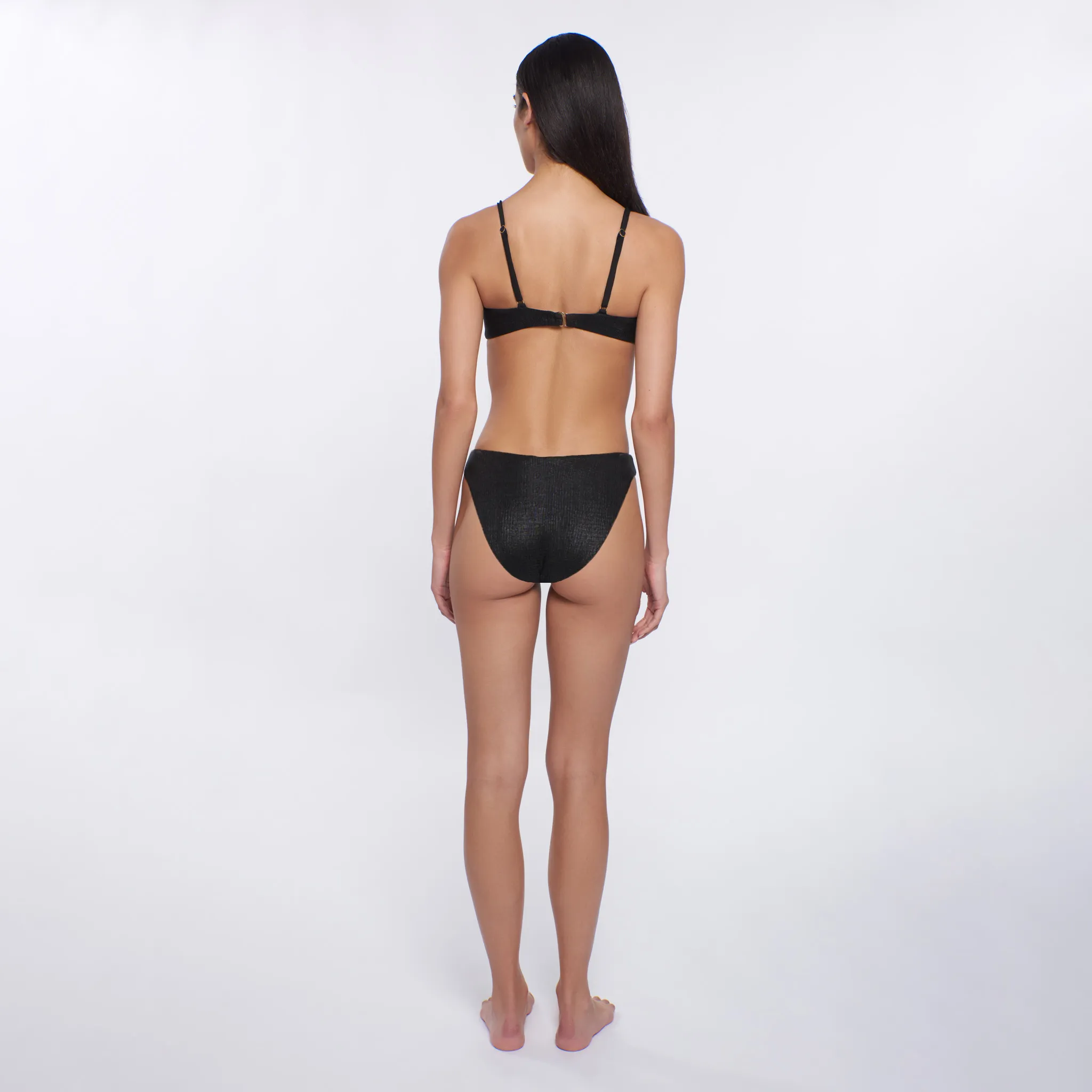 Bella Textured Bikini Bottom