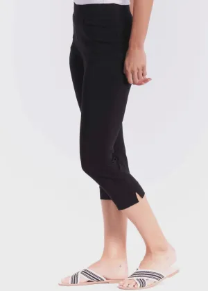 Bengaline Crop Pant Black