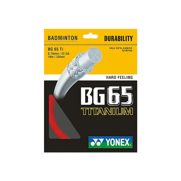 BG65 Titanium Badminton String