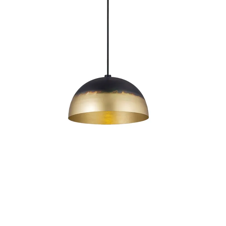 Black Hammered Ceiling Light - Pendant Light, Hanging Lamp, Light Fixture Décor