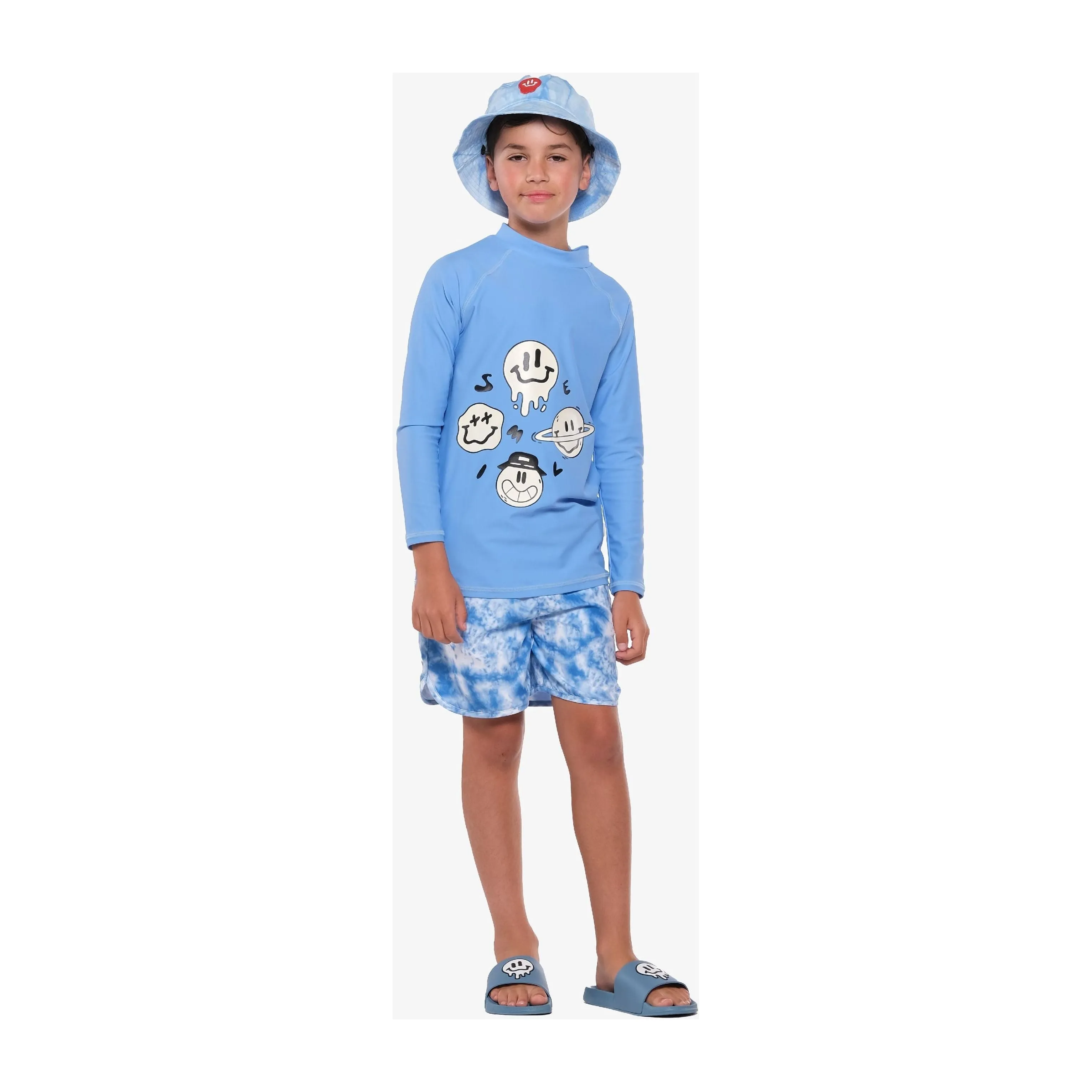 Blue Tie-Dye Boardies