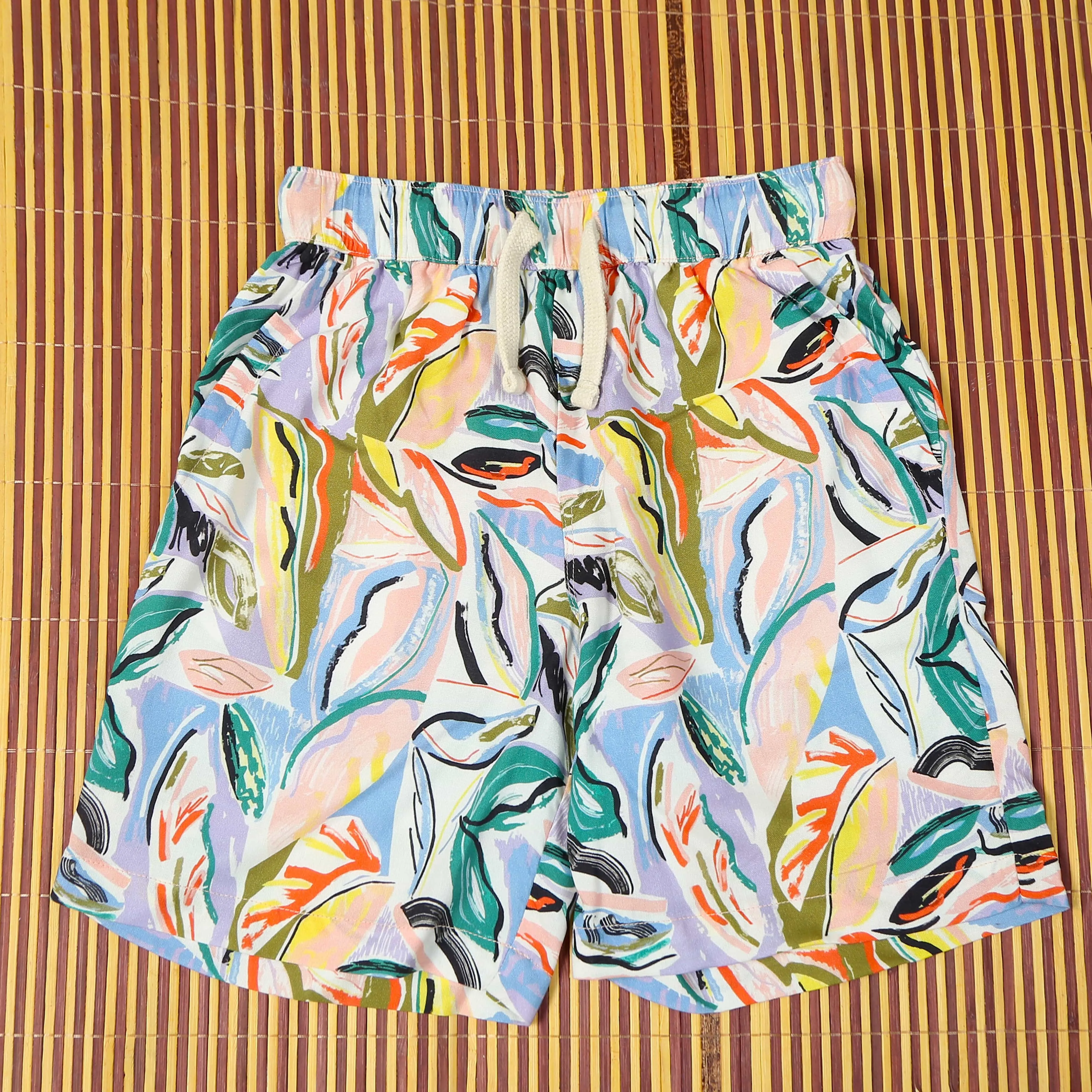 Boys Allorer Azte Printed Short Multi Colour