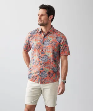 Bright Summer Shirt with Linen blend