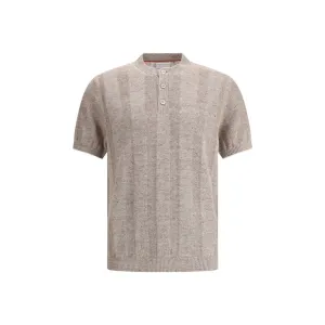 Brunello Cucinelli Knit Polo Shirt