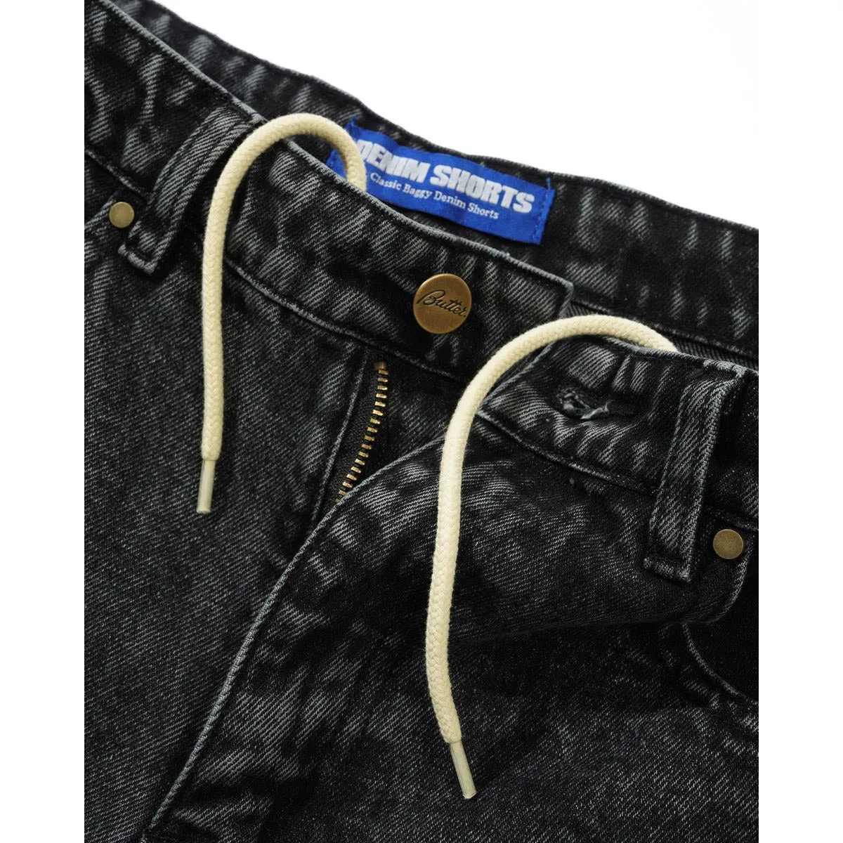 Butter Goods - Weathergear Denim Shorts Faded Black