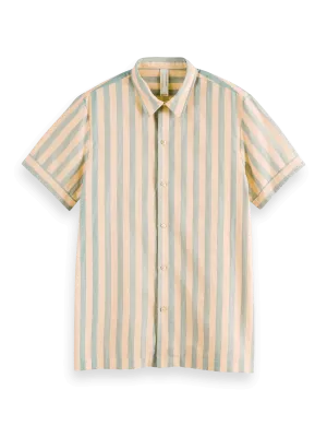 Camisa de marinero de manga corta en algodón
