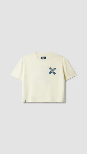 CAMISETA MUJER CLASSIC CREMA