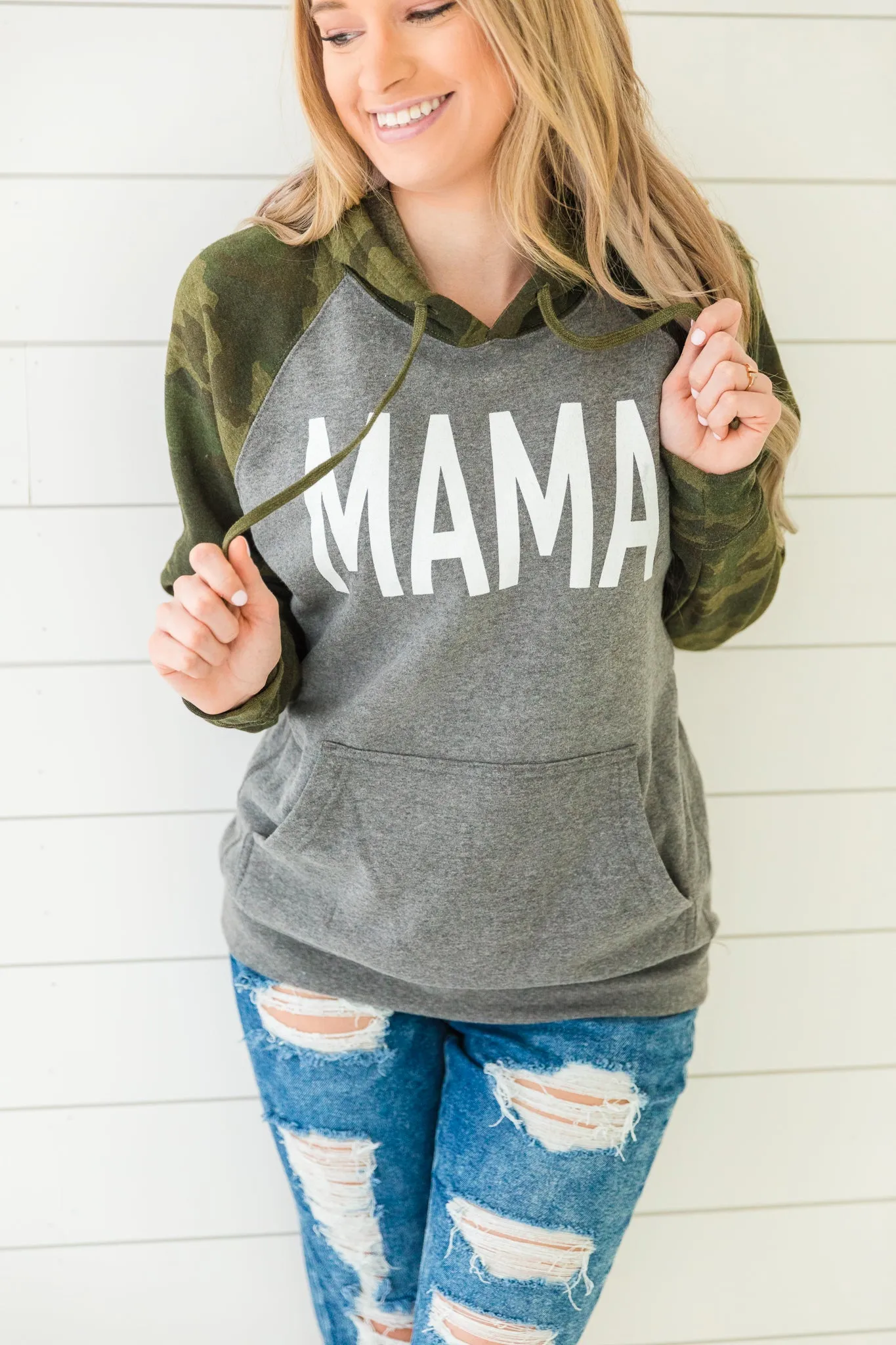 Camo "MAMA" Hoodie