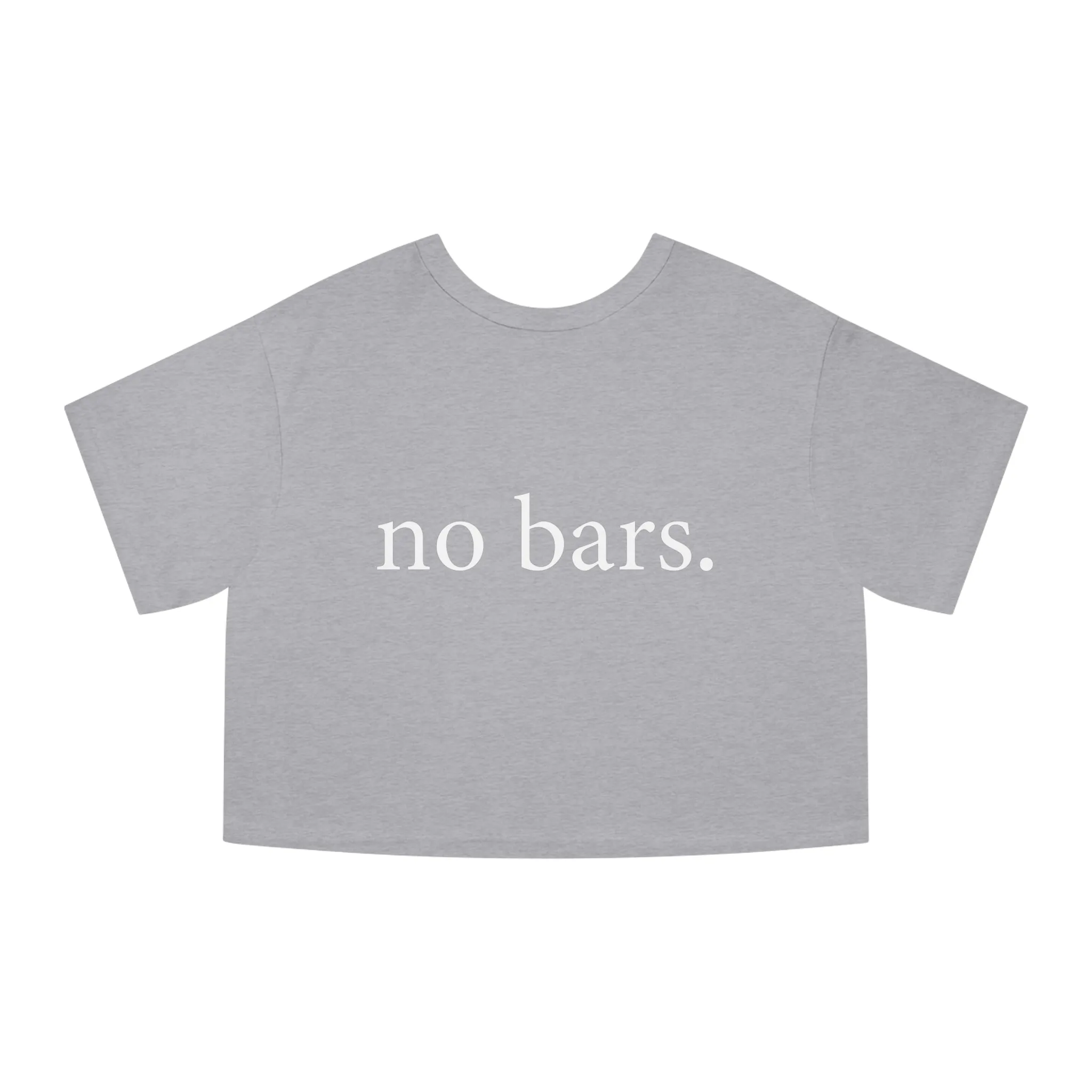 Champion Women's Heritage Cropped T-Shirt - - mwah, no bars.