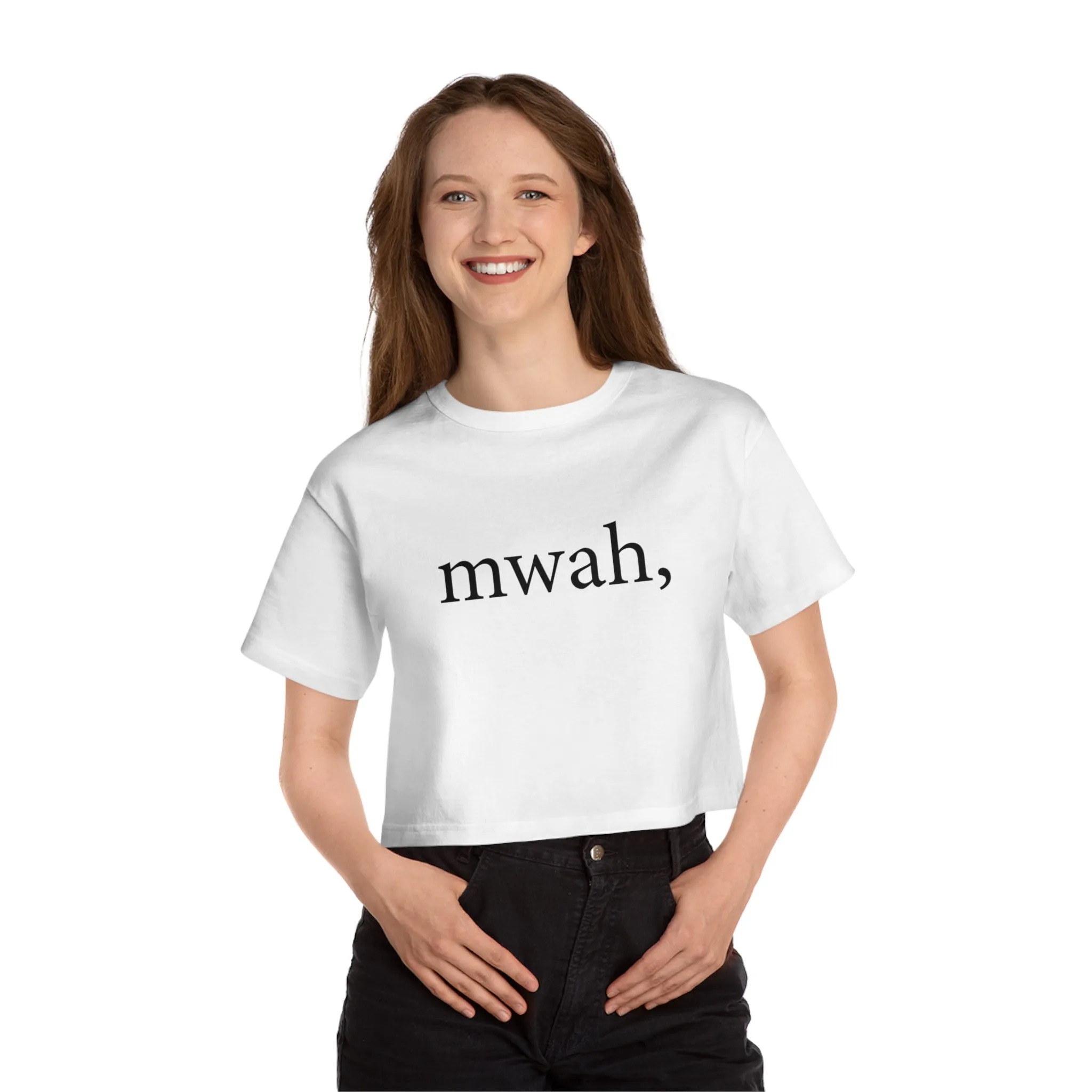 Champion Women's Heritage Cropped T-Shirt - - mwah, no bars.