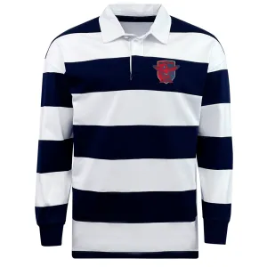 Charlotte Cardinals Rugby Club Classic Long Sleeve Hooped Rugby Jersey