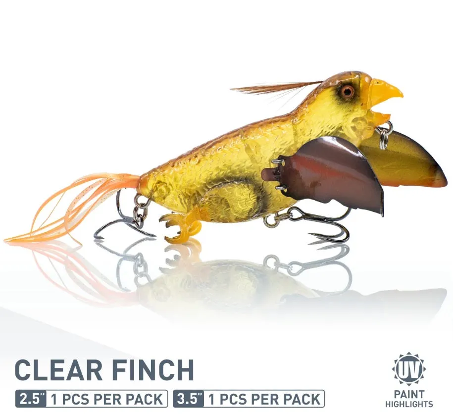 Chasebaits The Smuggler Budgie Bird Surface Walker Topwater Lure