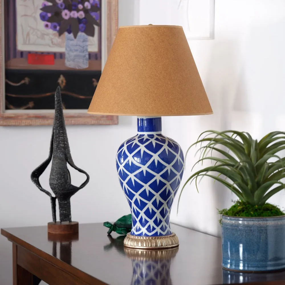 Chicken Feather Lamp (Blue)
