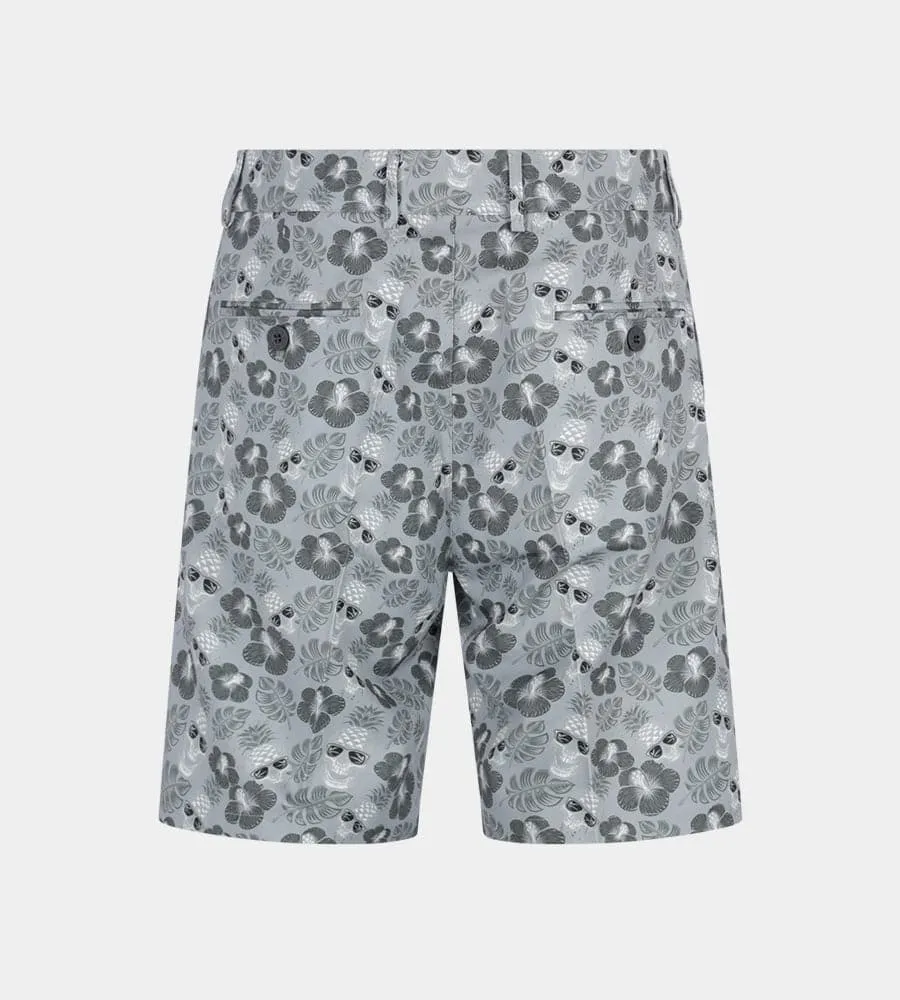 CLIMA PINEAPPLE SKULLZ SHORTS - GREY